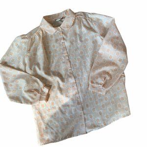 Vintage Rhapsody Brand Novelty Floral Print Blouse